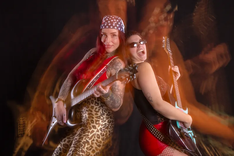best-friends-glamrock-heavy-metal-shooting